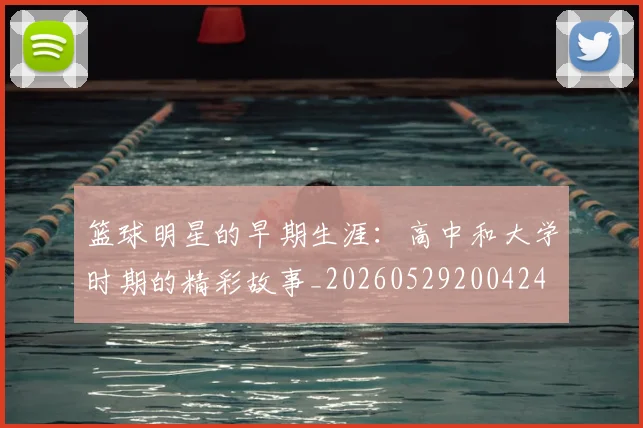 篮球明星的早期生涯：高中和大学时期的精彩故事_20260529200424