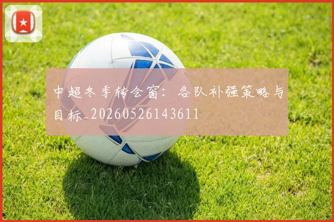 中超冬季转会窗：各队补强策略与目标_20260526143611